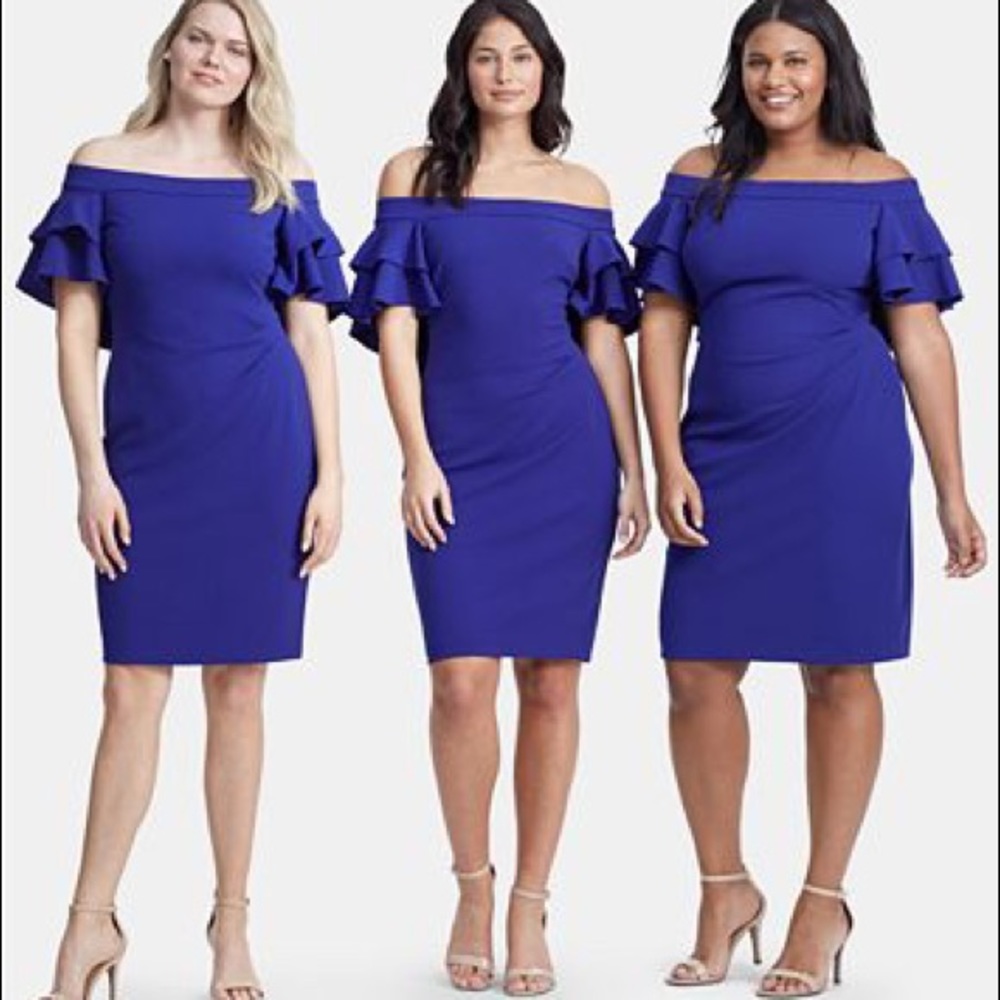 Ralph Lauren Blue Bridesmaid Dress
